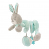 Baby Mix hračka na postieľku špirála králik mätový