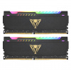 PATRIOT VIPER STEEL 16GB DDR4-3200MHz CL18 RGB Black, 2x8GB PVSR416G320C8K