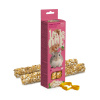 LITTLE ONE tyčinky pre hlodavce s fúkanými burizónmi a orechmi 2x 55 g