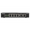 QNAP QSW-2104-2T-R2 sieťový prepínač Nespravované 10G Ethernet (100/1000/10000) Desktop Čierna (QSW-2104-2T-R2)
