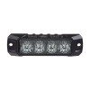 Profesionálne výstražné LED svetlo pre exteriér, modré, 12–24 V, ECE R65