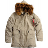 ALPHA INDUSTRIES Dámska bunda Explorer - khaki (103005/13) Veľkosť: L/Regular