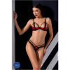 Komplet Passion Femmina Bikini Red Farba: Čierna, Veľkosť: 2XL/3XL