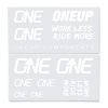 ONE UP Nálepky na riadidlá - OneUp Decal Kit Farba: Biela