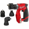 MILWAUKEE 4933464979 M12 FDDXKIT-202X M12 FUEL™ VŔTAČKA S VYMENITEĽNÝMI NÁSTAVCAMI