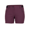 Northfinder Dámske turistické elastické ľahké šortky SUE plum S BE-4475OR