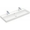 Villeroy & Boch Collaro - Umývadlo 1200x470 mm, bez prepadu, alpská biela CeramicPlus 4A33C1R1