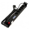 Rozvodný panel Acar 504 WF 3m Rack 5x230V včetně vaničky 1,5U pro 19“ s přepěťovou ochranou