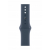 Apple Watch 45mm Storm Blue Sport Band - S/M MT3Q3ZM/A