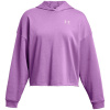 Under Armour Armour Ua Rival Terry Os Hoodie Sweatshirt Womens Purple 12 (M)