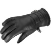 Salomon Native Gore-TeX W deep black C23855 dámské kožené lyžařské prstové rukavice - L