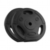 Bituminous Weight Set 2x15kg, bore 31mm, disc with handles, REBEL ACTIVE
