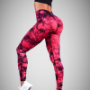 Legínovo Push-up calypso red neon Veľkosť: M