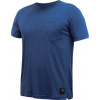 Pánské merino triko SENSOR Air modré Velikost: XXL, Barva: Modrá