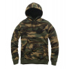 Vintage Industries Derby mikina s kapucňou woodland - XL