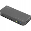 Digitus Prepínač KVM 2 portový DisplayPort na HDMI 2x1 4K 60Hz 2xUSB audio