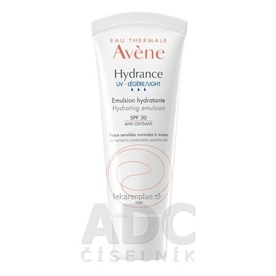 AVENE HYDRANCE UV-LÉGÈRE EMULSION SPF30 hydratačná emulzia SPF30 1x40 ml