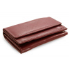 Arwel Burgundy dámska kožená mini peňaženka 511-4392A-34