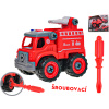Auto hasiči skrutkovací 12 cm s vodným delom voľný chod