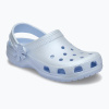 Detské šľapky Crocs Classic Pearl Shine blue frost