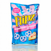 Flipz Strawberry Cheesecake 90 g v ružovej tvarohovej poleve