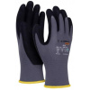 Rukavice pletené, polomáčané DONAU SAFETY Flex, kat. II šedé veľ. 10