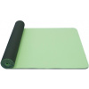YATE Yoga Mat dvouvrstvá, materiál TPE sv.zelená/tm.zelená