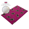 DRYBED Premium Vet Bed Medvedíky magenta 150 x 100 cm