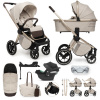 MUUVO Kočík kombinovaný Quick Boho Brown set 2v1 + CYBEX Aton B2 i-Size + základňa 2024
