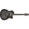 Ibanez AAM70CE Transparent Charcoal Burst
