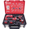 Set Worcraft XCUBE001 ShareSYS Toolbox, skrutkovač CHD-S20LiBA + uhlová brúska CAG-S20LiBS-125 mm, bezuhlíkové, 2x 4.0 Ah akumulátor, 1x nabíjačka