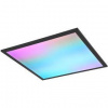 LED stropné svietidlo TRIO Beta, štvorcové, 44,5 cm (R67664532) čierne