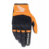 Rukavice COPPER HONDA kolekce, ALPINESTARS (černá/oranžová) 2024 XL