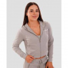 Mikina Gymbeam ZIP-UP TRN L GREY