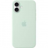 Kryt na mobil Apple iPhone 16 Plus Silicone Case with MS - Aquamarine MDGU4ZM/A