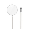iStores by Epico UltraBase Qi2 Mag+ bezdrôtová nabíjačka EO50 - strieborná