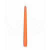 Sviečka kónická 23,5 Ø, 245 mm oranžová 10 ks