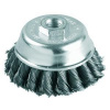 Extol Craft Kartáč hrnčekový M14 vrkočový, dvojradový, oceľový drôt 0,5mm, 80mm 17009