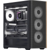 AeroCool D501A-G-BK-V2 midi tower PC skrinka čierna; ACCM-MA01043.11