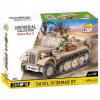 Cobi 2273 World War II Nemecké polopásové vozidlo Sd.Kfz10 DEMAG D7