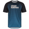 pánske tričko HORSEFEATHERS QUANTUM BIKE JERSEY Ink Fade Out M