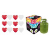 Balóniky s héliom Helium sada valentín párty II. - 200 L (8595596320059)