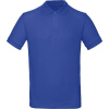 B&C | Inspire Polo /men, Pánske piqué polo z bio bavlny, modrá cobalt, L