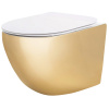 Závesné WC Rea Carlo Mini Tornado NFQ GOLD WHITE