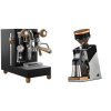Lelit MaraX3 PL62X3, black + Eureka Mignon Single Dose PRO, Chrome & Oak