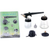 Airbrush pištoľ FENGDA® BD-138P Mini KIT 0,8mm (FENGDA BD-138P 0,8mm Single action airbrush kit in Plastic case with 22ml and 88ml GLASS BOTTLES)