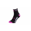 CTM Ponožky CTM XC - Čierna-Ružová, 43-47