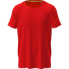 Active 140 Raglan - Crew neck Tričko STEDMAN, červená Scarlet, L