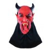 Maska čert s jazykom - 29 x 24 cm - Vianoce