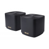 ASUS ZenWiFi XD4 Plus 2-pack black Wireless AX1800 Dual-band Mesh WiFi 6 System 90IG07M0-MO3C30 Asus